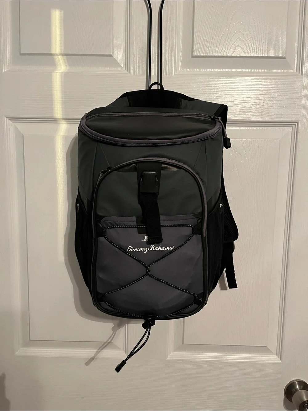Tommy Bahama Men's Black and Gray Travel Backpack